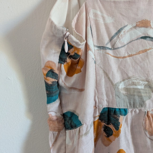 Rachel Zoe Linen A-line Sundress With Pockets - Picture 5 of 9